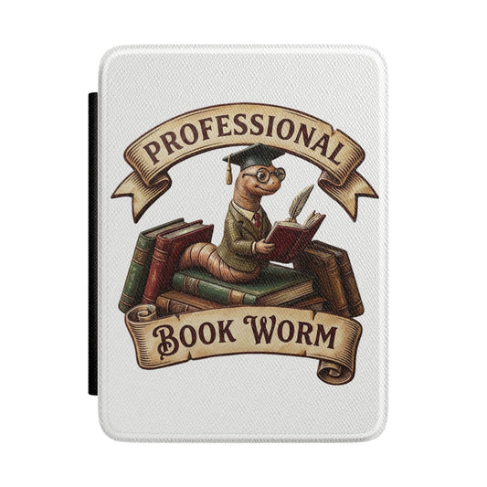 Professional Book Worm Kindle Case – Cute Bookworm Reader E-Reader Cover