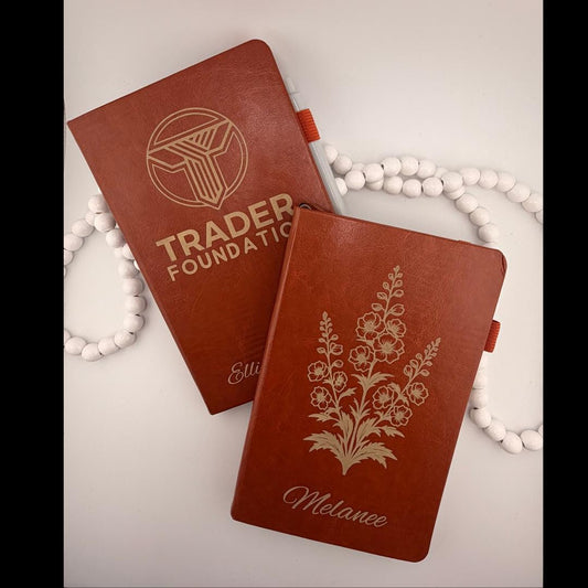 Leather Journal - Custom Engraved Gift