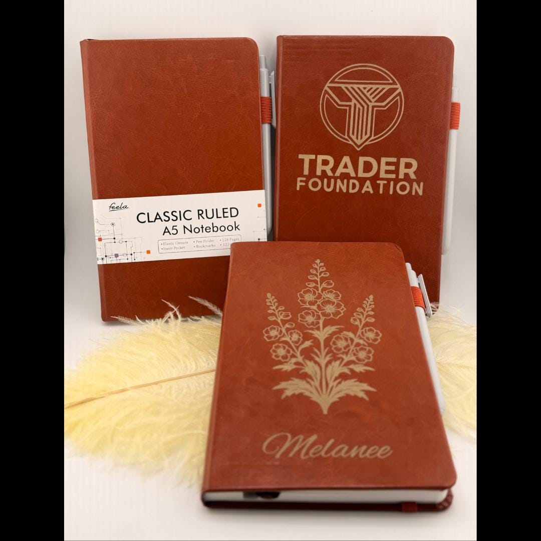 Leather Journal - Custom Engraved Gift