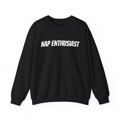 Nap Enthusiast Sweatshirt — Cozy Sleep Lover Crewneck