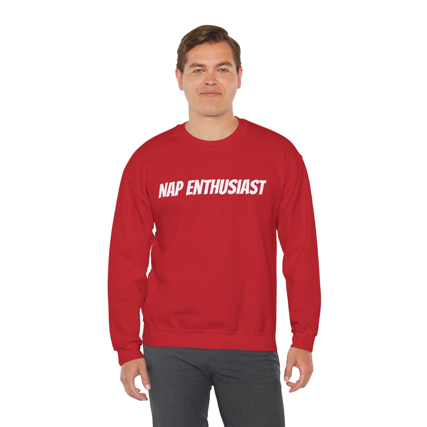Nap Enthusiast Sweatshirt — Cozy Sleep Lover Crewneck