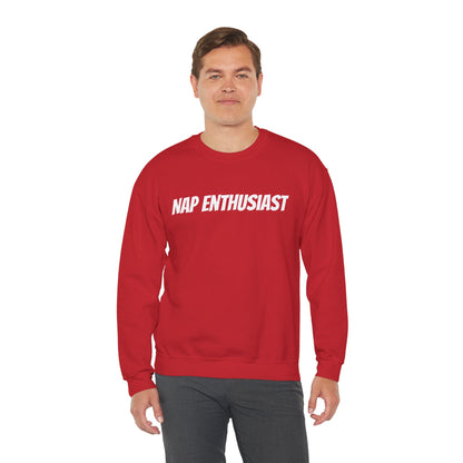 Nap Enthusiast Sweatshirt — Cozy Sleep Lover Crewneck