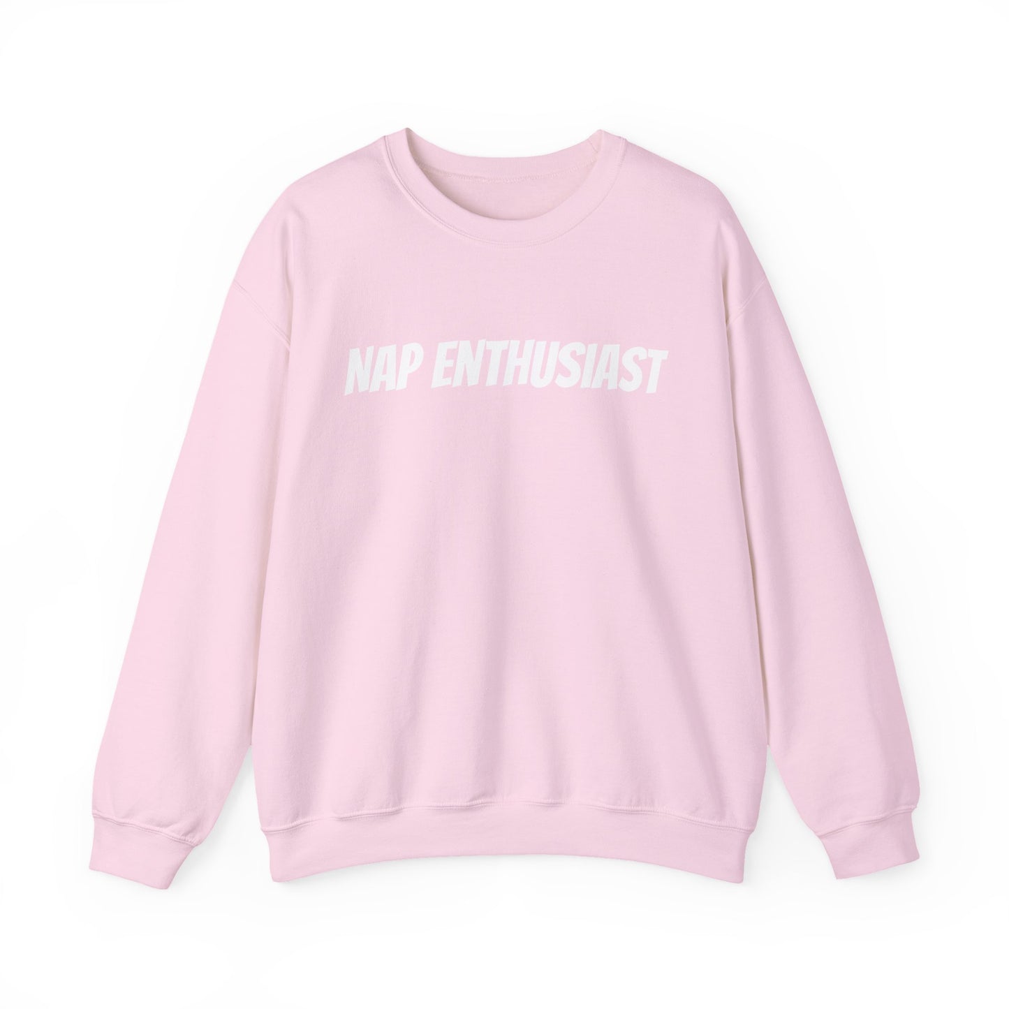 Nap Enthusiast Sweatshirt — Cozy Sleep Lover Crewneck