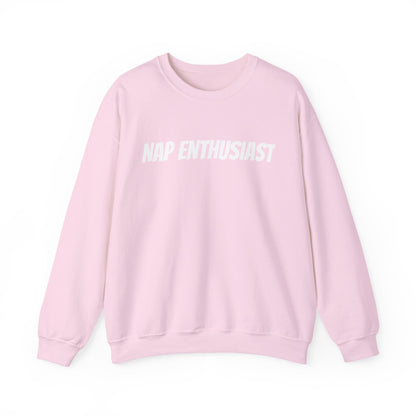 Nap Enthusiast Sweatshirt — Cozy Sleep Lover Crewneck