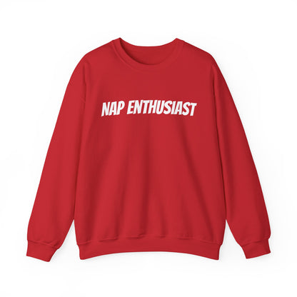 Nap Enthusiast Sweatshirt — Cozy Sleep Lover Crewneck