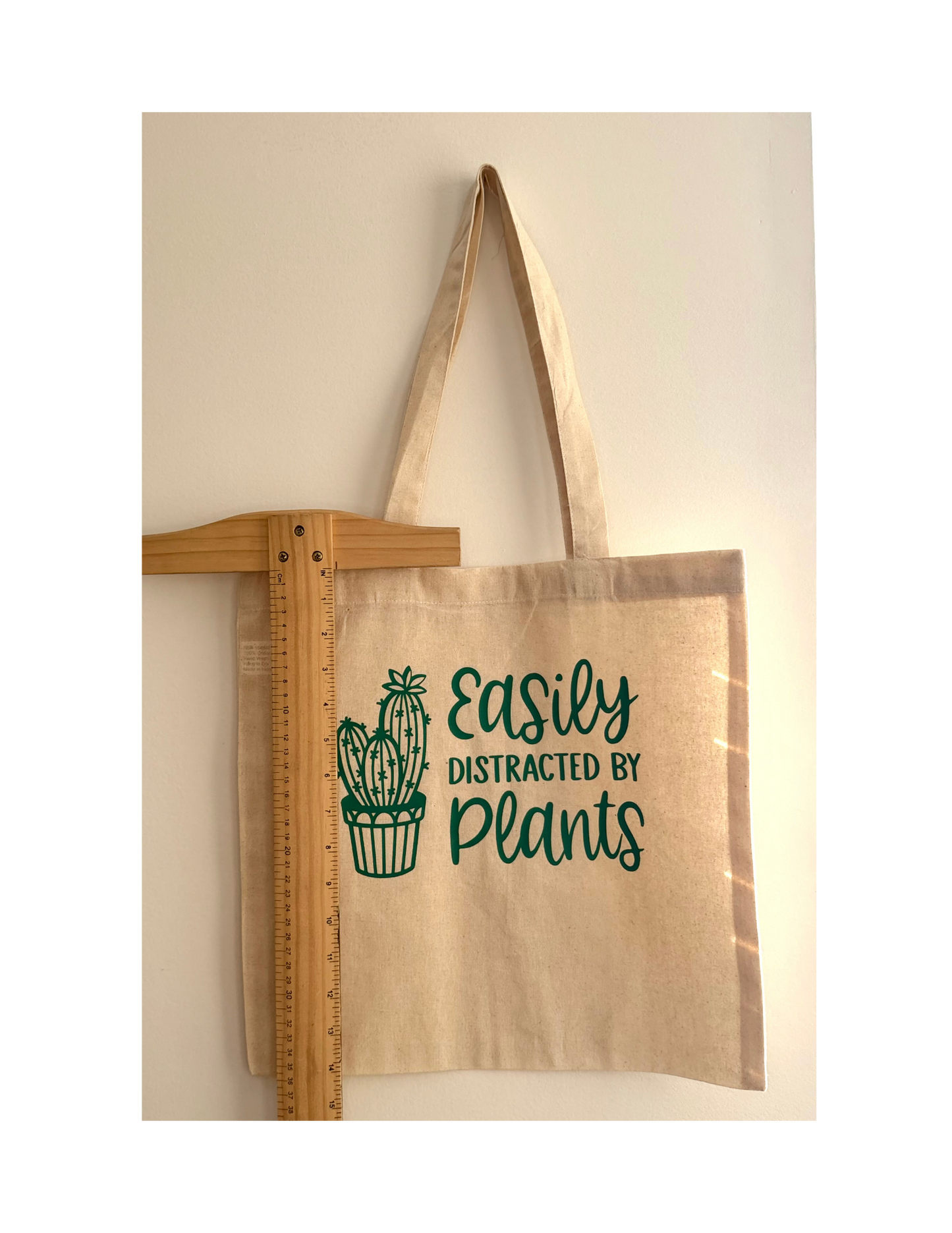 The "Easily Distracted by Plants" Everyday Tote