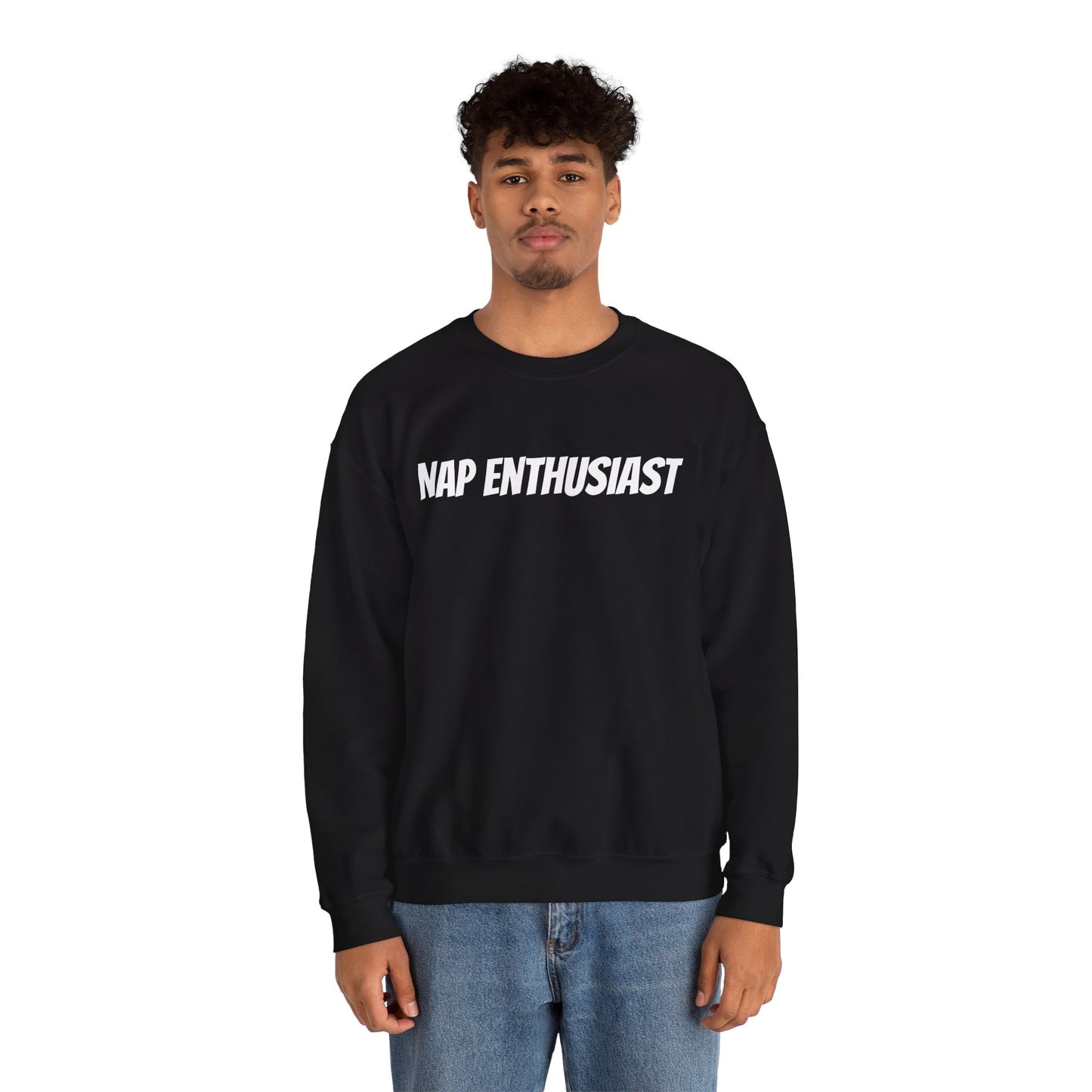 Nap Enthusiast Sweatshirt — Cozy Sleep Lover Crewneck