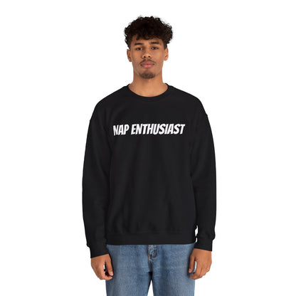 Nap Enthusiast Sweatshirt — Cozy Sleep Lover Crewneck