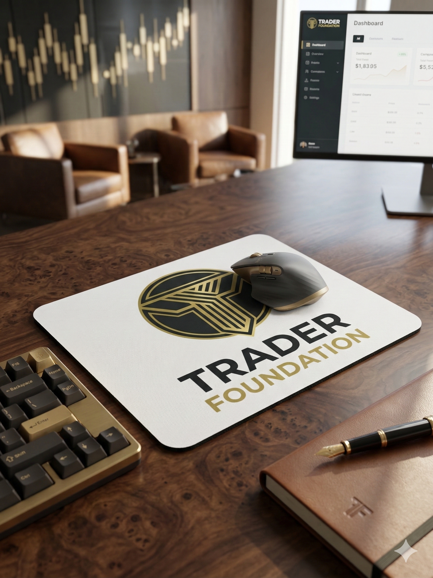 Custom Branded Mouse Pad – Personalized Office Essential with Business Logo