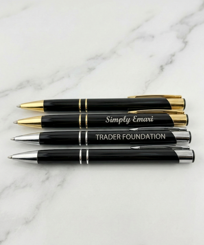 Custom Laser-Engraved Metal Pen – Personalized Premium Branded Office Essential