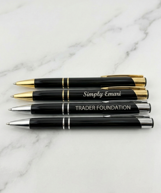 Custom Laser-Engraved Metal Pen – Personalized Premium Branded Office Essential