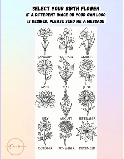Floral Phone Stand - Personalized Gift