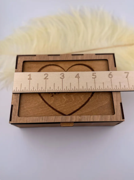 Custom Wooden Photo Puzzle with Engraved Keepsake Box