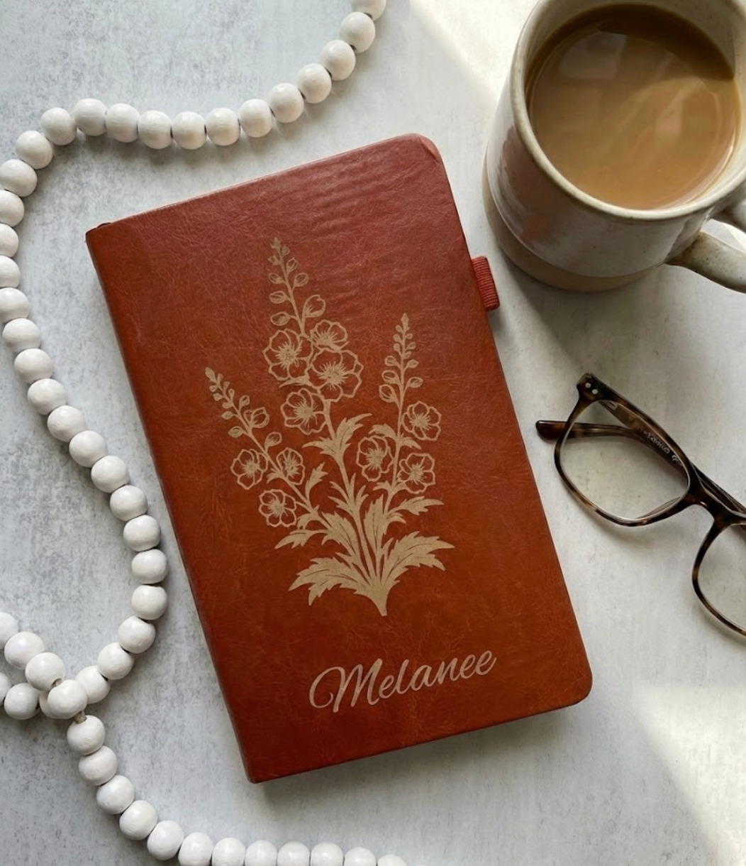 Leather Journal - Custom Engraved Gift