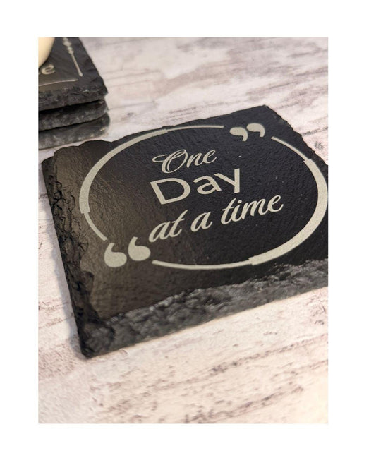 Slate Coaster | Inspirational Quote